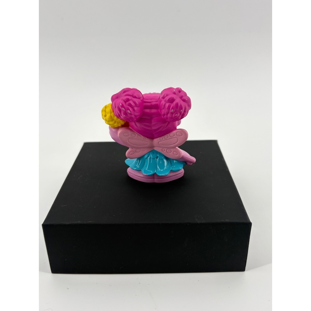 Hasbro Sesame Street Workshop Abby Cadabby Pink Fairy Figure 2014 Blue Dress - Picture 3 of 6